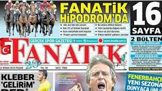 Fanatik Gazetesi Oku Fanatik Gazetesi Manşetleri [upl. by Kennedy]