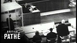 Trial Of Adolf Eichmann 1961 [upl. by Eerol194]