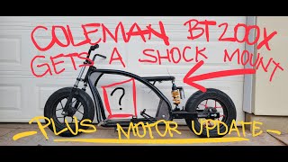 Coleman BT200X mini bike build EP 2 [upl. by Ahtar]