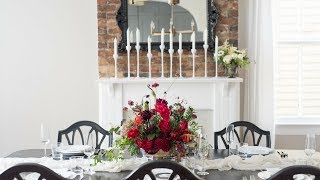 Mayesh Design Star Unexpected Holiday Floral Arrangement [upl. by Ramsdell]