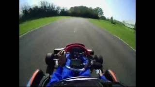 C5C6 quadriplegic driving a 125cc kart [upl. by Atnwahsal]