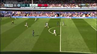 Cesc Fàbregas winnig goal 87th minute goal vs QPR [upl. by Assel]