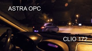 Astra OPC vs Clio 172 [upl. by Aramal]