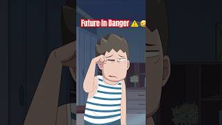 Poplu Ka Future Khatre Mai🤣 anime animation kids kidsvideo khatra humshakals future [upl. by Adaha]