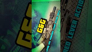 GampG LevAR 7 inch Gas Powered Lever Action Airsoft Rifle [upl. by Kilah]