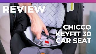 Chicco KeyFit 30 Infant Car Seat Review  What to Expect [upl. by Ihcekn]