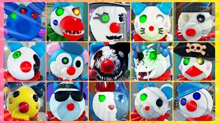 CLOWNY RAID ALL ROLE PLAY MODE JUMPSCARES [upl. by Allit]