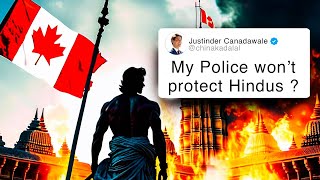 Canadian Police WONT save Hindus  canada khalisthan [upl. by Alocin]