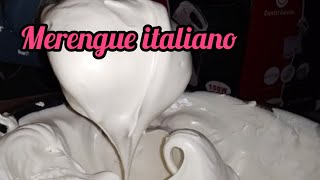 merengue italiano super fácil y sencillo 🎂🥰 [upl. by Weir]