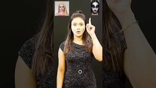 ভূত Look চ্যালেঞ্জ  Halloween Look Challenge  Bhut Makeup Look  Bong Girl Monti shorts [upl. by Nayrda]