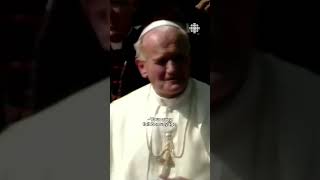 Le pape JeanPaul II à Québec en 1984 shorts [upl. by Castro602]