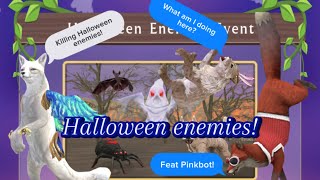 Halloween enemies Feat PinkbotQ10 [upl. by Enialehs]