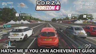 Forza Horizon 4  Hatch Me If You Can Achievement Guide  Festival Drag Strip in a Hot Hatch [upl. by Taima]