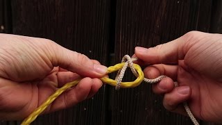 How To Tie A Sheet Bend  Weavers Knot  And What Is It For [upl. by Maida]