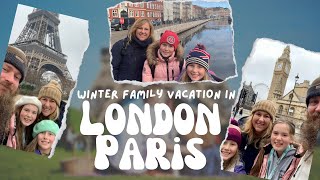 Paris and London In Winter With kids We did it See the Iconic sights and delicious treats [upl. by Vanthe]