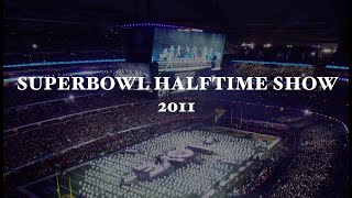 🏈Fergie BEP Usher 🏈  Super Bowl Halftime Show HD4K 2011 [upl. by Martine]