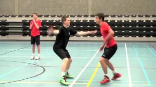 Korfball basics 9  Defender Movement [upl. by Aihseyt]