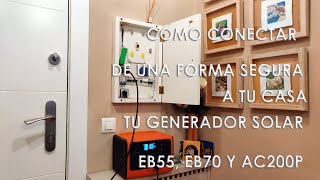 ¿ Como integrar tu generador solar en la instalación de tu casa y tener luz en toda ella [upl. by Mandi]