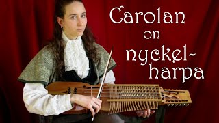 Irish Harp Music on Nyckelharpa  Mr Malone by Carolan [upl. by Deibel]