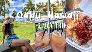 Oahu Travel Vlog best food in Hawaii amp things to do in Oahu [upl. by Aistek486]