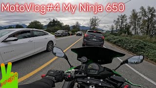 MotoVlog4 My Ninja 650Thoughts and OpinionsFuture Upgrades [upl. by Retxab317]