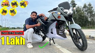 Best Bike Under 1 Lakh In 2023 2024  Top Mileage Bike In 125cc [upl. by Mchale]