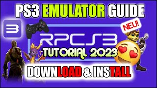 RPCS3 SETUP TUTORIAL GUIDE ⭐ PS3 SPIELE AUF DEM PC SPIELEN  DOWNLOAD amp INSTALLATION 2023 [upl. by Alicea442]