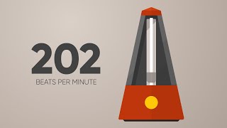 202 BPM Metronome [upl. by Irish125]