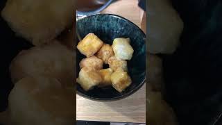 Agedashi tofu at home foodie japanesefood [upl. by Aninep]