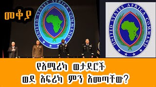 Sheger Mekoya  የአሜሪካ ወታደሮች ወደ አፍሪካ ምን አመጣቸው መቆያ Eshete Assefa [upl. by Yesdnil]