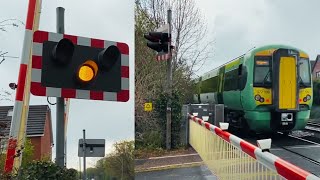 Woodgate Level Crossing West Sussex [upl. by Grondin]