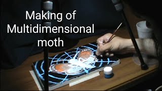 Making of multidimensional moth [upl. by Landau]