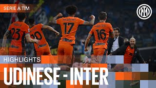 LASTGASP FRATTESI 💥🖤💙  UDINESE 12 INTER  HIGHLIGHTS  SERIE A 2324 ⚫🔵🇬🇧 [upl. by Madonna]