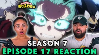 Hopes  My Hero Academia Season 7 Episode 17 Reaction [upl. by Noyahs]