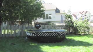 Our Springfree Trampoline Assembly [upl. by Marnie]