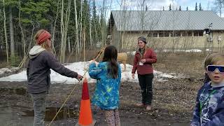 Atlatl Spear Throwing [upl. by Marras]