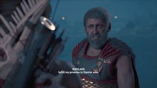 Assassins Creed Odyssey  Kassandra Meets Nikolaos Again Second Meeting [upl. by Jordan]