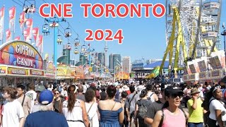 CNE Toronto 2024  Canadian National Exhibition 4K virtual tour [upl. by Ecinad]