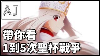 【淺談Fate】10分鐘帶你看一到五次聖杯戰爭 [upl. by Kask]