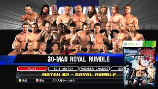 WWE SvR 2011  30man Royal Rumble  210 [upl. by Sackey21]