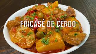 Fricasé de Cerdo  Cocina Con Fujita [upl. by Aniram446]