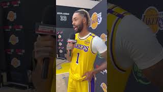 DAngelo Russell can speak Mandarin 🔥 via DuranSportsX [upl. by Allene]