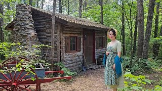 🔥Breakfast Prepared in The Forest 🔥 Life in 1820s America History [upl. by Nolasba]