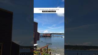 Cutest town on Whidbey Island coupeville washington seattle whidbeyisland travel travelusa [upl. by Maxantia]