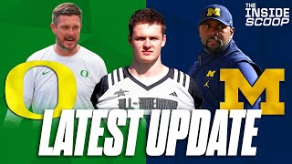 Oregon Ducks vs Michigan BATTLE for Top30 WR Gatlin Bair  Decision Coming Soon [upl. by Nialb]