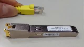 SFP ro RJ45 Module UseCiscoRouterCable [upl. by Shyamal854]