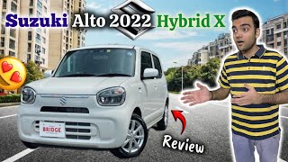 New Suzuki Alto 2022 Hybrid X  Full Car Review  Bhaichara Vlogs [upl. by Filler]