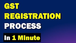 Free Online GST Registration Process  How to Do GST Registration Online [upl. by Kcirdle]