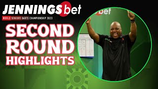 2023 JenningsBet World Seniors Darts Championship  Round Two Highlights [upl. by Alig352]