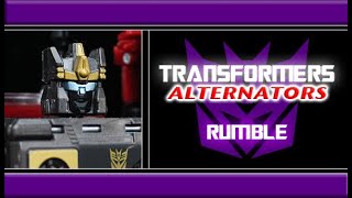 Transformers  quotAlternatorsquot Rumble Review [upl. by Engvall25]